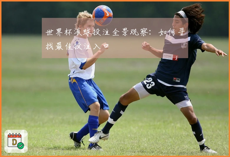 世界杯滚球投注全景观察：如何寻找最佳投注入口